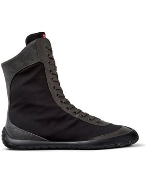 Camper Peu Path+ Lace-Up Ankle Boots - Black