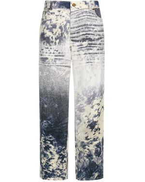 Roberto Cavalli Appalosa ジーンズ - ホワイト