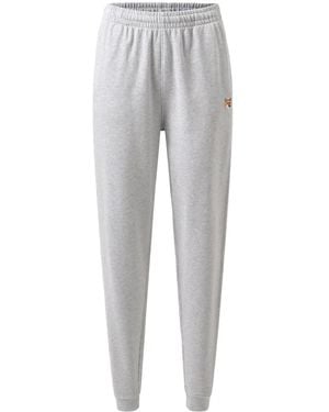Maison Kitsuné Trainingsbroek Met Vossenkop Patch - Grijs