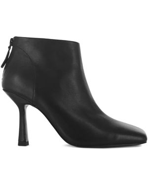 Senso Square-Toe Boots - Black