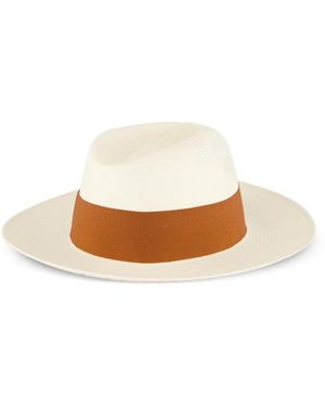 Frescobol Carioca Rafael Panama Hat - White