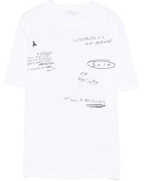 Patrizia Pepe Graphic-print T-shirt - ホワイト