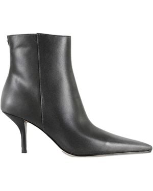 MICHAEL Michael Kors Pointed-toe Leather Boots - ブラック