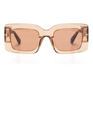 Tom Ford Oversize-Frame Sunglasses - Pink