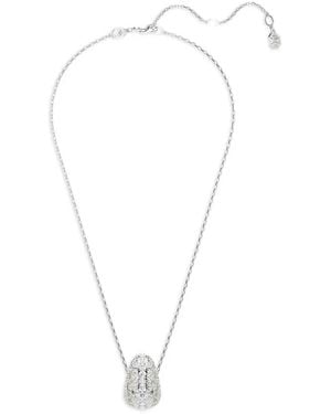 Swarovski Kristallverzierte Halskette - Weiß