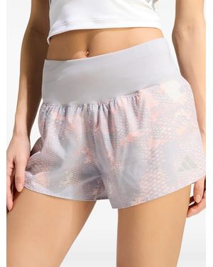 adidas Adi365 Animal-Print Shorts - Purple