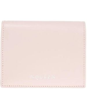 McQueen Leather wallet - Pink