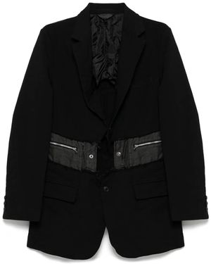 COMME DES GARÇON BLACK Blazer Monopetto - Nero