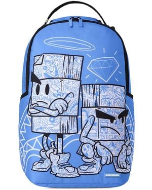 Sprayground Money Boys Too Cool For Cool Backpack - Blue
