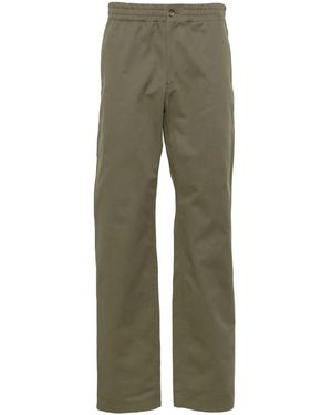 A.P.C. Chuck ストレートパンツ - グリーン