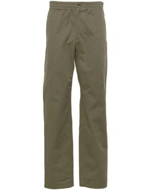 A.P.C. Chuck Straight-Leg Trousers - Green