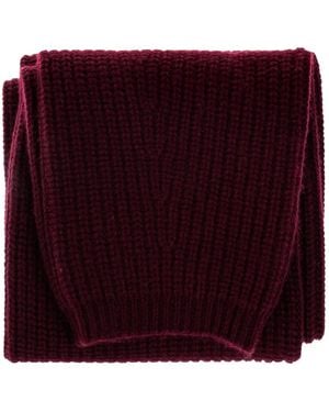 Lisa Yang Maseille Ribbed Cashmere Scarf - Purple