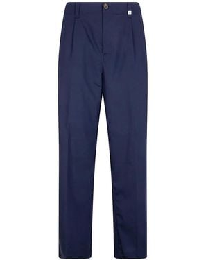 Myths Pleated Trousers - Blue