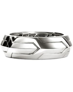 John Hardy Sterling Zilveren Icon 50 Ring - Metallic