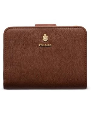 Prada Portafoglio Piccolo - Marrone