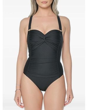 DKNY Bañador Princess Seam - Negro