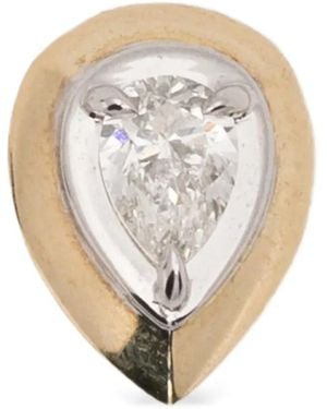 Rainbow K Diamond Earrings - White