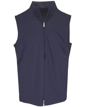 Peter Millar Chaleco Reversible Ryder Con Cremallera - Azul