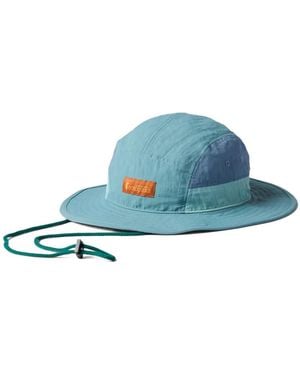 COTOPAXI Tech Logo-Patch Bucket Hat - Blue