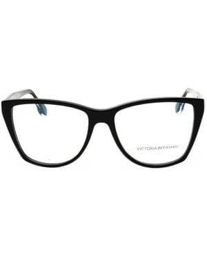 Victoria Beckham Rectangle-Frame Glasses - Black