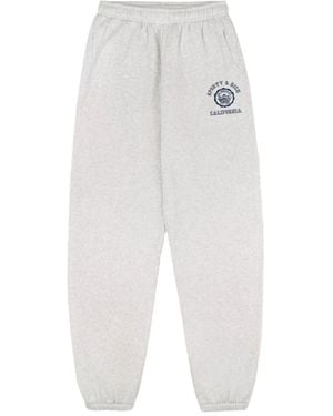 Sporty & Rich ロゴ トラックパンツ - ホワイト