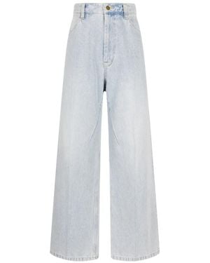 CROQUIS Relaxed-Fit Straight-Leg Jeans - Grey