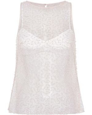 Anna Quan Demi Top - White