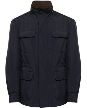 N.Peal Cashmere Vale Jacket - Blue