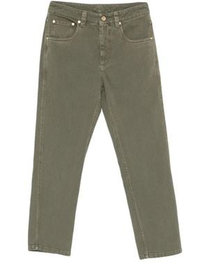 Brunello Cucinelli Vaqueros Con Cinco Bolsillos - Verde