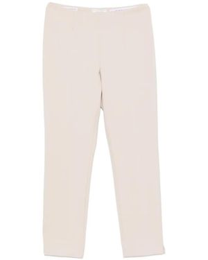 Peserico Pressed-Creases Pants - White