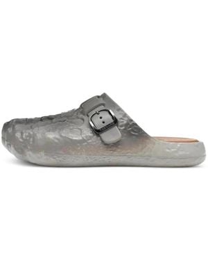 Bravest Studios X Kid Cudi Mules À Boucle - White