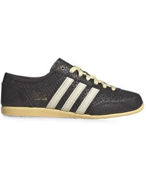 adidas Japan Snakeskin-Effect Trainers - Black