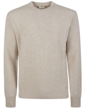 Altea Pullover Mit Rundem Ausschnitt - Weiß