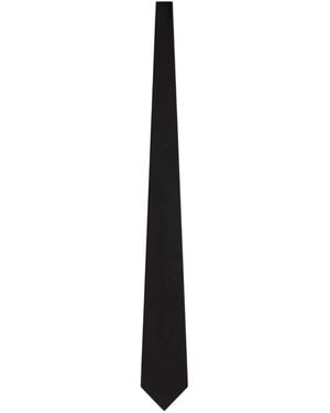 Fursac Silk Tie - Black
