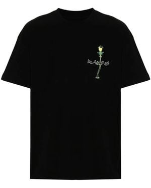 flâneur Lantern T-Shirt - Schwarz