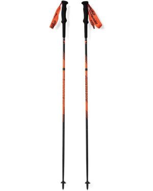 Dynafit Logo-Print Foldable Trekking Poles - White