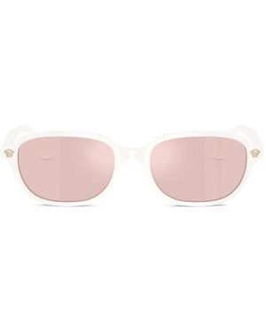 Versace Square-Frame Sunglasses - Pink