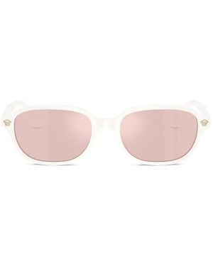 Versace Square-Frame Sunglasses - Pink
