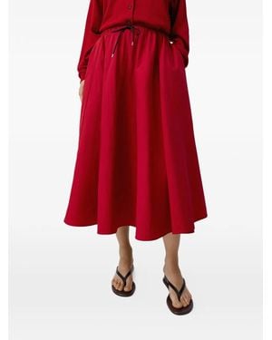 Cordera Drawstring Flared Skirt