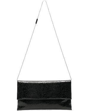 Twentyfourhaitch Nireya Clutch Bag - White