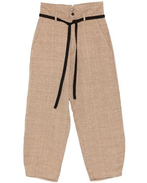 Barena Candiano Mozza Drawstring Pants - White