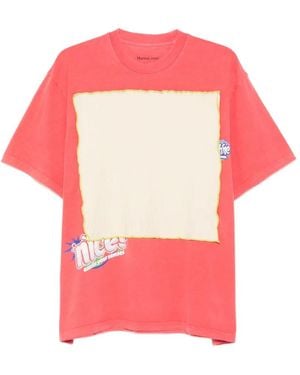 Martine Rose Window T-shirt - Pink