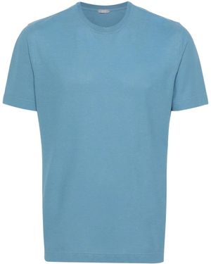 Zanone ショートスリーブ Tシャツ - ブルー