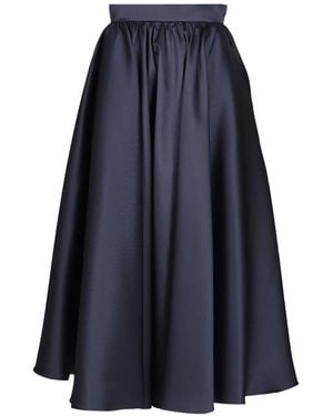 Al Duca d'Aosta Flared Skirt - Blue