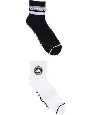 Converse Chuck Taylor All Star Ribbed Two Pack Socks (Set Of Two) - White