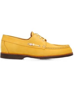 Jacquemus The Canotiers Boat Shoes - Yellow