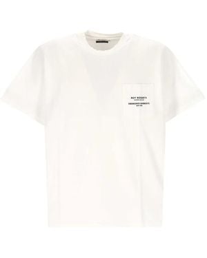 Roy Rogers X Engineered Garments Logo-Print T-Shirt - White
