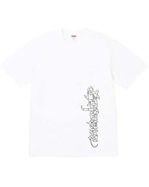 Supreme Satan Graphic T-shirt - White