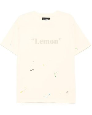 PEACE AND AFTER Graphic-Print T-Shirt - Natural