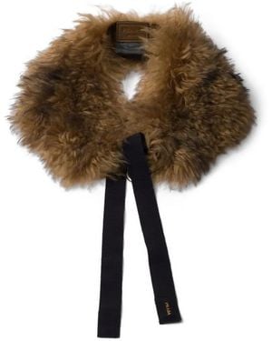 Prada Shearling Collar - Natural